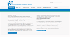 Desktop Screenshot of cnpv.ro